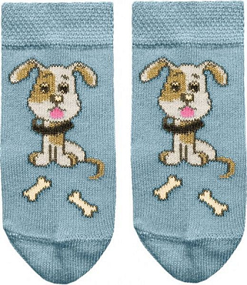 Шкарпетки дитячі Брестские БЧК-Kids 3081 BABY 418 381 р.7-8 світло-сірий з малюнком