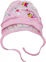 Чепчик детский Minikin 22840141 р.41 розовый с рисунком
