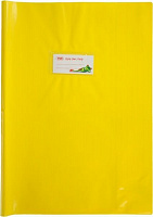 Обкладинка для зошитів і журналів PVC непрозора жовта VGR