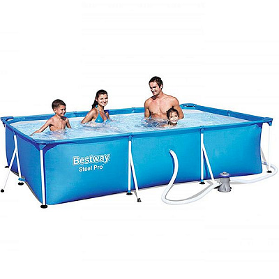 Бассейн каркасный Bestway 300x201x66 см с насосом