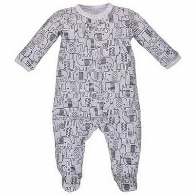 Комбинезон ясельный для мальчика Татошка р.62 серый с принтом 1506206слн 