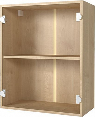 Шкаф верхний распашная 600x720x300 мм клен 