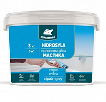 Мастика гідроізоляційна КОРАБЕЛЬНА HІDROSYLA 1,2 кг 