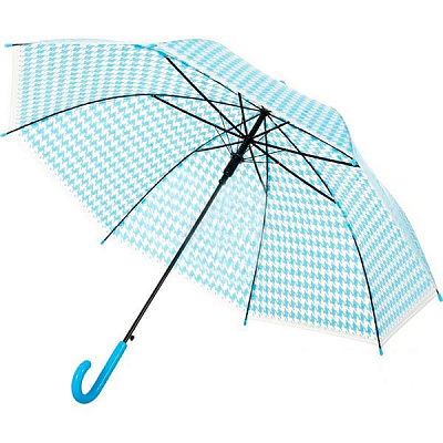 Парасолька Susino 531 53 см біло-блакитний