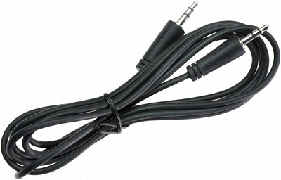 Кабель Hama mini-jack 3,5 мм черный (122308) Hama 3.5 Stereo jack - 3.5 Stereo jack, 1.5м, 122308 