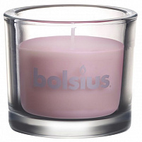 Свічка у склянці 80/92 Пастель рожева Bolsius