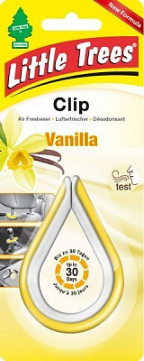 Ароматизатор на панель приладів Little Trees Clip ваніль 30 мл 9745.1