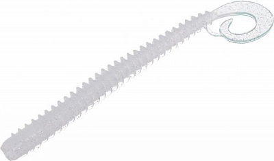 Приманки для ловли рыбы Лонгер Снейк 76 мм 10 шт. натуральный белый