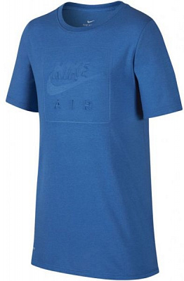 Футболка Nike B NK DRY TEE NIKE AIR LOGO 923650-403 L синий