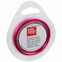 Лента декоративная Knorr Prandell Лента сатиновая розовая ribbon 3mm 10m magenta 0,3 см 10 м алый 