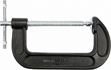 Струбцина YATO з гвинтовим затиском YT-64254