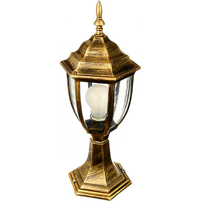 Светильник Victoria Lighting E27 60 Вт IP44 античная латунь Lawn/TL