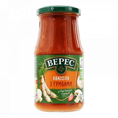 Фасоль Верес с грибами 500 г