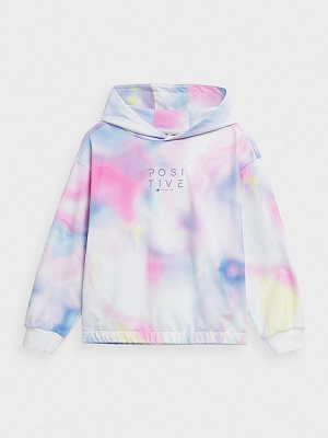 Джемпер 4F SWEATSHIRT F275 4FJSS23TSWSF275-91A р. 134 різнокольоровий