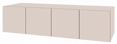 Додатковий сегмент Берегиня Антресоль до шафи Choice 4д3я 400х1600х550 мм кашемір / кашемір