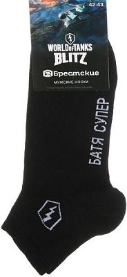 Носки мужские Conte WORLD OF TANKS BLITZ 2132 131 р. 25 черный 1 пар 