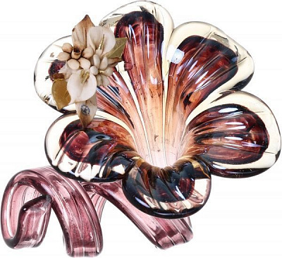 Свічник Basso 6ptr Brown Star 12х12х14 см White cristal