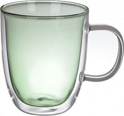 Набір чашок Sparkle Green 540 мл Flamberg Smart Kitchen