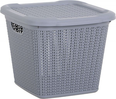 Кошик Ucsan Plastik темно-сірий 275x300x300 мм М-071