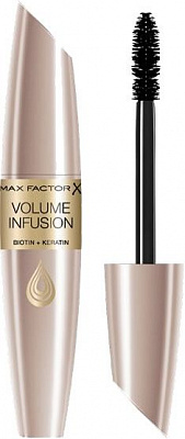Туш для вій Max Factor VOLUME INFUSION об'єм і догляд №01 Black 13,1 мл