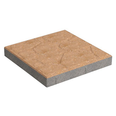 Плитка тротуарная 300x300x40 мм персиковая