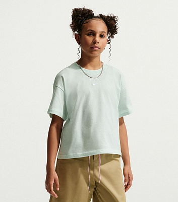 Футболка Nike G NSW TEE BOXY ESSNTL LBR FZ5559-394 р.L зелений