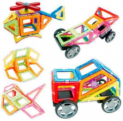 Конструктор Limo Toy магнітний LT5003