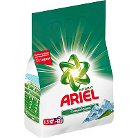 Пральний порошок для машинного прання Ariel Гірське джерело 1,5 кг