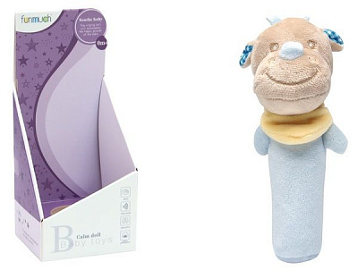 Іграшка-брязкальце Funmuch Носоріг-паличка FM555-3H