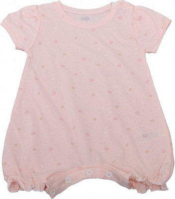 Комбинезон Фламинго р.68 персиковый 585-124 