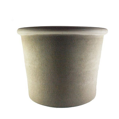 Горщик DEROMA Bordato Prima Grafit круглий 20 л сірий (0P33JE08Z)