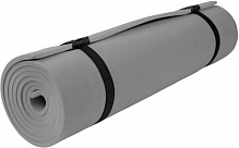 Коврик ЕХОКОР для фитнеса 1800х600х10 мм Поход серый