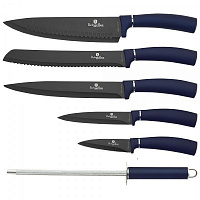 Набір ножів у колоді Metallic Line AQUAMARINE Edition 7 предметів BH 2526 Berlinger