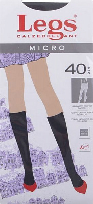 Гольфы женские Legs nero 450 MICRO р. OS 40 den черный 