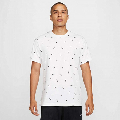 Футболка Nike CLUB TEE AOP DR7909-100 р.XL білий