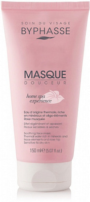 Маска для обличчя Byphasse HOME SPA EXPERIENCE заспокійлива для чутливої та сухої шкіри 150 мл