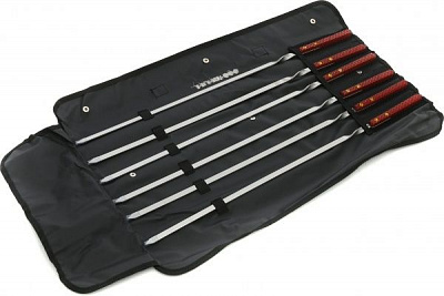 Набір шампурів Кемпінг 6 шт. 63 см BQ-0710(8)