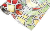 Плівка самоклеюча вітражна 8518  0,45x2 м