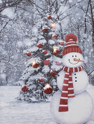 Картина Девилон со светлодиодной подсветкой, 30х40х1,8 940034 