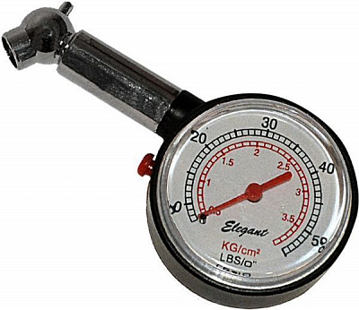 Манометр автомобільний Elegant Plus пластиковий 3.5 атм