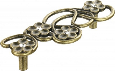 Ручка-скоба 96 мм оксидированная бронза Kerron CRL27-96 OAB