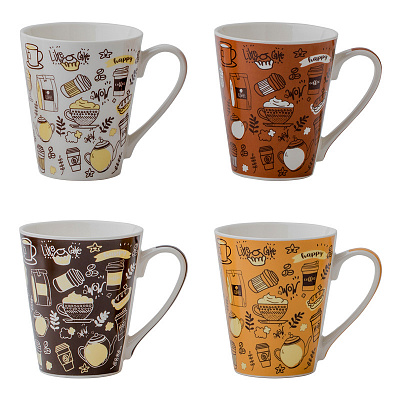 Чашка Vittora Кофейный праздник 300 мл