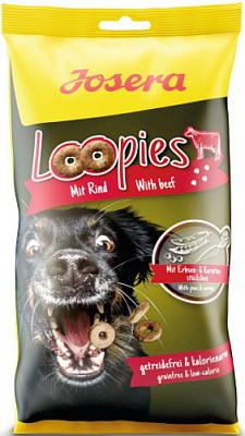 Лакомство Josera Loopies mit Rind с говядиной 150 г
