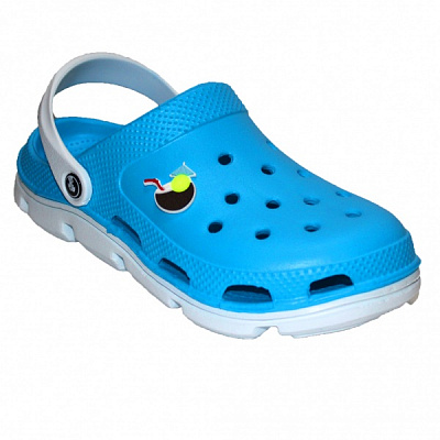 Сабо для хлопчика Jose Amorales р.36 блакитний із білим (116390)