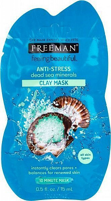 Маска для обличчя FREEMAN Feeling Beautiful мінеральна Діамант 15 мл