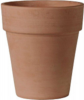 Горшок керамический DEROMA Альто 26х29х11,2 круглый мокко 
