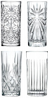 Набор стаканов высоких Mixology 368 мл 4 шт. RCR 