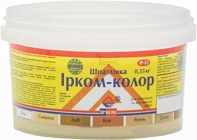 Шпаклевка для дерева ИP-23 Ircom Decor орех 350 г
