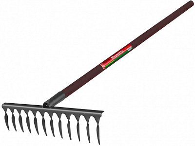 Грабли зубчатые БелЦентроМаш 12 зубьев 1004-12-Ч