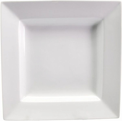 Тарелка суповая Linz 25,5 см квадратная 21-04-199 Helfer